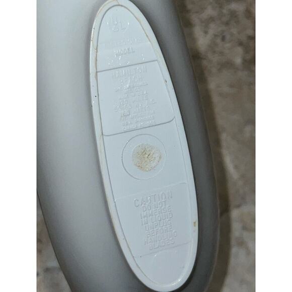 Vintage 1975 Scovill Hamilton Beach Electric Knife Model 265G Harvest Gold Cream - Picture 9 of 14